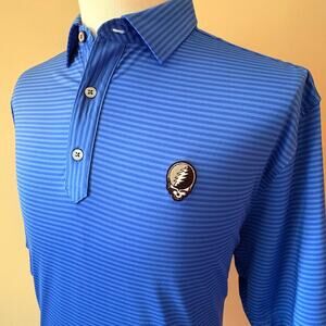 Grateful Dead Steal Your Face Foot Joy Golf Polo Shirt (L)